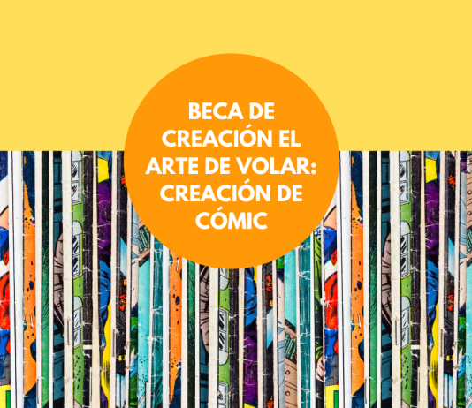 Beca para creación de historieta, El Arte de Volar Beca para creación de historieta, El Arte de Volar