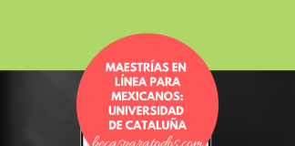 Becas para maestrías en línea de Universidad de Cataluña Becas para maestrías en línea de Universidad de Cataluña