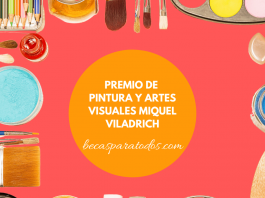 Premio de pintura y artes visuales Miquel Viladrich Premio de pintura y artes visuales Miquel Viladrich