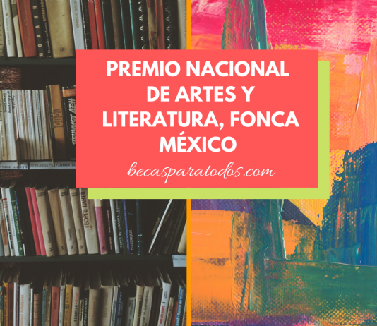 Premio Nacional de Artes y Literatura, FONCA México Premio Nacional de Artes y Literatura, FONCA México
