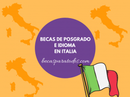 Becas de posgrado e idioma en Italia Becas de posgrado e idioma en Italia