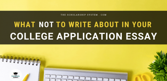 What NOT to Blog about in Your College Application Essay What NOT to Blog about in Your College Application Essay