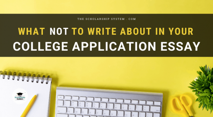 What NOT to Blog about in Your College Application Essay What NOT to Blog about in Your College Application Essay