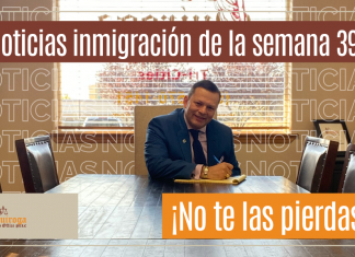 Las noticias de inmigración más importantes de la semana 39 del 2021 Las noticias de inmigración más importantes de la semana 39 del 2021
