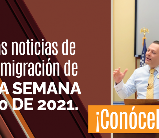 Las noticias de inmigración más importantes de la semana 40 del 2021 Las noticias de inmigración más importantes de la semana 40 del 2021