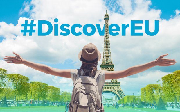 La Comisión Europea dará 60.000 billetes a jóvenes europeos, DiscoverEU La Comisión Europea dará 60.000 billetes a jóvenes europeos, DiscoverEU