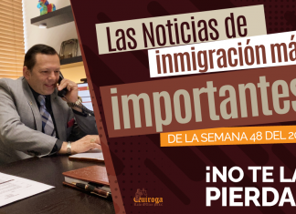 Las noticias de inmigración más importantes de la semana 48 del 2021 Las noticias de inmigración más importantes de la semana 48 del 2021