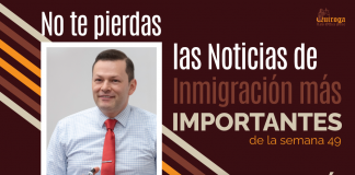 Las noticias de inmigración más importantes de la semana 49 del 2021 Las noticias de inmigración más importantes de la semana 49 del 2021