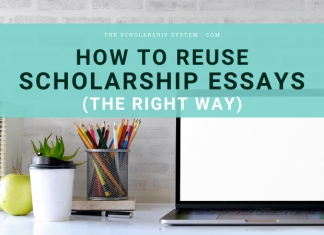 How to Recycle Scholarship Essays (the proper way) How to Recycle Scholarship Essays (the proper way)