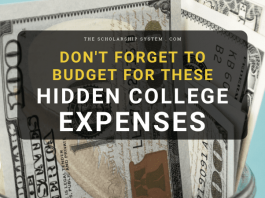 Do Not Forget to Budget Plan for These Hidden College Expenditures Do Not Forget to Budget Plan for These Hidden College Expenditures