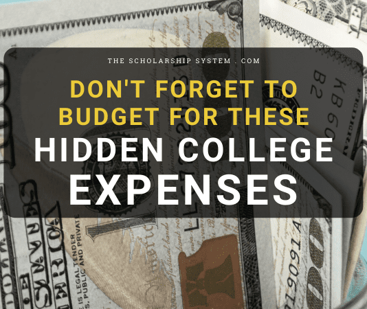 Do Not Forget to Budget Plan for These Hidden College Expenditures Do Not Forget to Budget Plan for These Hidden College Expenditures