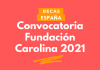 Fundación Carolina becas, convocatoria Fundación Carolina becas, convocatoria