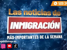 Las noticias de inmigración más importantes de la semana 13 del 2022 Las noticias de inmigración más importantes de la semana 13 del 2022