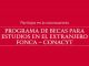 Becas FONCA-CONACYT para estudiar en el extranjero Becas FONCA-CONACYT para estudiar en el extranjero