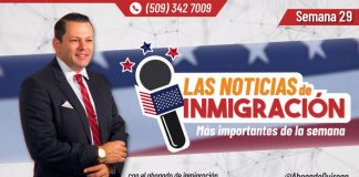 Las noticias de inmigración más importantes de la semana 29 del 2022 Las noticias de inmigración más importantes de la semana 29 del 2022
