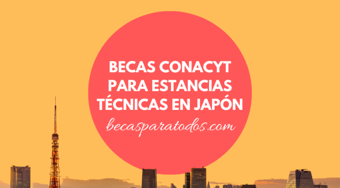 Becas CONACYT para estancias técnicas en Japón Becas CONACYT para estancias técnicas en Japón