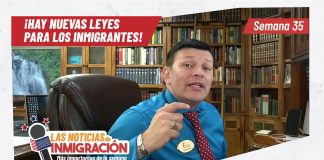 Noticias de inmigración más importantes de la semana 35 Noticias de inmigración más importantes de la semana 35