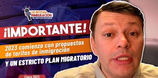 ¡ Importante! 2023 comienza con propuestas de tarifas de inmigración y un estricto strategy migratorio ¡ Importante! 2023 comienza con propuestas de tarifas de inmigración y un estricto strategy migratorio