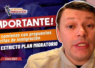 ¡ Importante! 2023 comienza con propuestas de tarifas de inmigración y un estricto strategy migratorio ¡ Importante! 2023 comienza con propuestas de tarifas de inmigración y un estricto strategy migratorio
