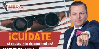 Si estás indocumentado, Cuídate! Te están observando Si estás indocumentado, Cuídate! Te están observando