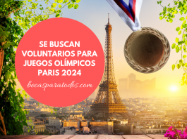 Convocatoria: Se buscan voluntarios para Juegos Olímpicos París 2024 Convocatoria: Se buscan voluntarios para Juegos Olímpicos París 2024