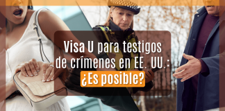 Visa U para testigos de crímenes en EE. UU.: ¿ Es posible? Visa U para testigos de crímenes en EE. UU.: ¿ Es posible?