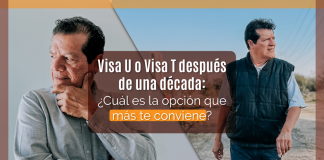 Visa U o Visa T después de una década: ¿ Cuál es la opción que más te conviene? Visa U o Visa T después de una década: ¿ Cuál es la opción que más te conviene?