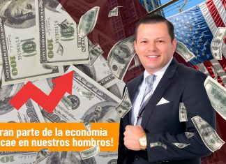 ¡ Gran parte de la economía recae en nuestros hombros! ¡ Gran parte de la economía recae en nuestros hombros!
