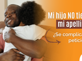 Mi hijo NO tiene mi apellido. ¿ Se complica la petición? Mi hijo NO tiene mi apellido. ¿ Se complica la petición?