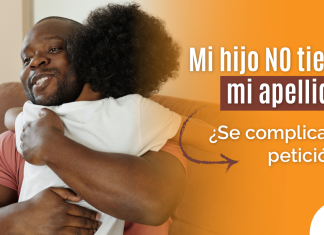 Mi hijo NO tiene mi apellido. ¿ Se complica la petición? Mi hijo NO tiene mi apellido. ¿ Se complica la petición?