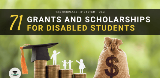 71 Grants and Scholarships for Handicapped Trainees 71 Grants and Scholarships for Handicapped Trainees