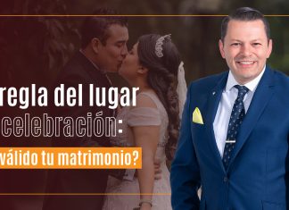 La regla del lugar de celebración: ¿ es válido tu matrimonio? La regla del lugar de celebración: ¿ es válido tu matrimonio?