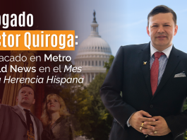 Abogado Héctor Quiroga: marcado en Metropolitano World News en el Mes de la Embajador Hispana Abogado Héctor Quiroga: marcado en Metropolitano World News en el Mes de la Embajador Hispana