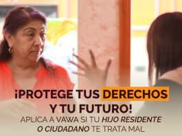 ¡Protege tus tasa y tu salida! Aplica a VAWA si tu hijuelo afincado o nativo te prostitución mal ¡Protege tus tasa y tu salida! Aplica a VAWA si tu hijuelo afincado o nativo te prostitución mal
