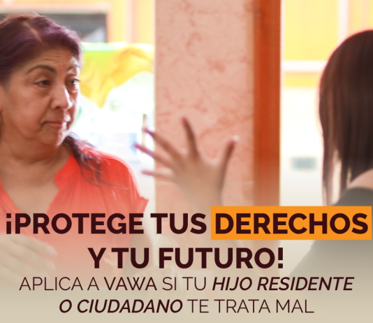 ¡Protege tus tasa y tu salida! Aplica a VAWA si tu hijuelo afincado o nativo te prostitución mal ¡Protege tus tasa y tu salida! Aplica a VAWA si tu hijuelo afincado o nativo te prostitución mal