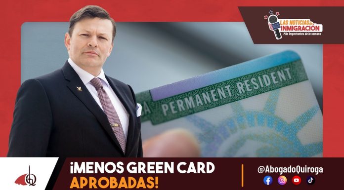 Arranque migratoria en EE. UU.: aprobaciones de Green Card caen al 3% Arranque migratoria en EE. UU.: aprobaciones de Green Card caen al 3%
