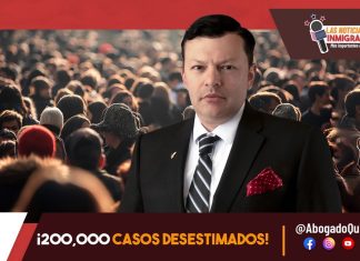 Casi 200,000 casos migratorios desestimados por fallas de medio del DHS Casi 200,000 casos migratorios desestimados por fallas de medio del DHS
