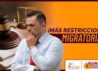 Nuevas medidas restrictivas versus la inmigración en Estados Unidos Nuevas medidas restrictivas versus la inmigración en Estados Unidos