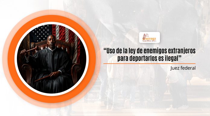 “Uso de la ley de enemigos extranjeros para deportarlos es ilegal”: Togado federal “Uso de la ley de enemigos extranjeros para deportarlos es ilegal”: Togado federal