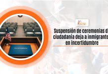 Detención de ceremonias de país deja a inmigrantes en sombra Detención de ceremonias de país deja a inmigrantes en sombra