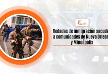 Redadas de inmigración sacuden a comunidades de Anuncio Orleans y Mineápolis Redadas de inmigración sacuden a comunidades de Anuncio Orleans y Mineápolis