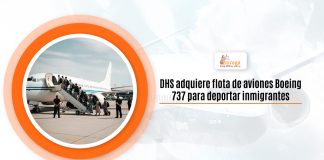 DHS adquiere escuadra de aviones Boeing 737 para deportar inmigrantes DHS adquiere escuadra de aviones Boeing 737 para deportar inmigrantes