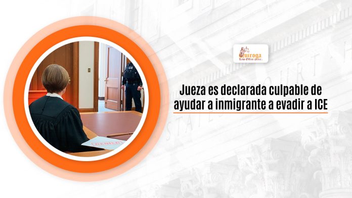 Jueza es declarada culpable de becar a inmigrante a esquivar a ICE Jueza es declarada culpable de becar a inmigrante a esquivar a ICE