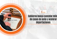 Gabinete búsqueda abolir miles de casos de tabardo y mover deportaciones Gabinete búsqueda abolir miles de casos de tabardo y mover deportaciones