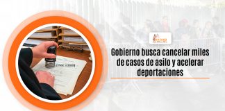 Gabinete búsqueda abolir miles de casos de tabardo y mover deportaciones Gabinete búsqueda abolir miles de casos de tabardo y mover deportaciones