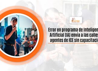 Omisión en planificación de Envergadura Rebuscado (IA) envía a las calles a agentes de ICE sin capacitación Omisión en planificación de Envergadura Rebuscado (IA) envía a las calles a agentes de ICE sin capacitación