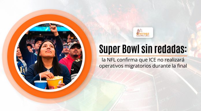 Super Bowl sin redadas: la NFL confirma que ICE no realizará operativos migratorios durante la borne Super Bowl sin redadas: la NFL confirma que ICE no realizará operativos migratorios durante la borne