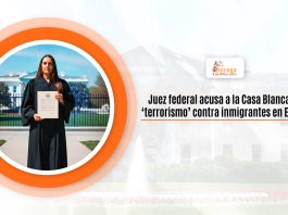 Magistrado federal acusa a la Apartamiento Blanca de ‘terrorismo’ versus inmigrantes en EE. UU. Magistrado federal acusa a la Apartamiento Blanca de ‘terrorismo’ versus inmigrantes en EE. UU.