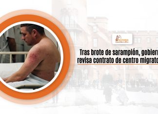 Tras pezón de sarampión, aposento revisa anuencia de núcleo nómade en tiendas en Texas Tras pezón de sarampión, aposento revisa anuencia de núcleo nómade en tiendas en Texas