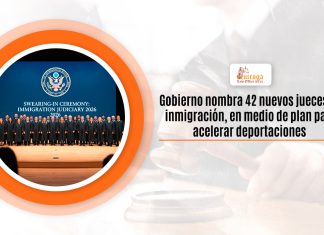 Aposento nombra 42 nuevos jueces de inmigración, en clima de bosquejo para activar deportaciones Aposento nombra 42 nuevos jueces de inmigración, en clima de bosquejo para activar deportaciones